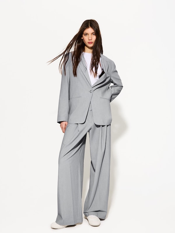 Bershka Bershka Loosefit Hose In Grau