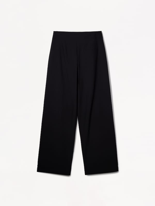 Bershka Bershka Loosefit Hose In Schwarz