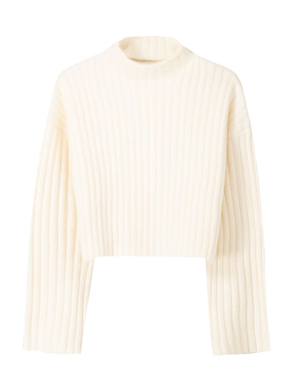 Bershka Bershka Pullover in Ecru