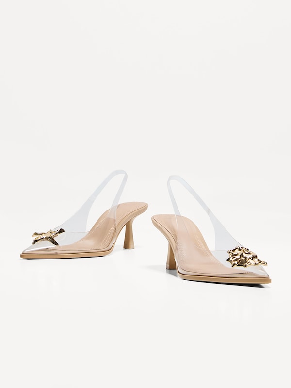 Bershka Bershka Pumps In Transparent