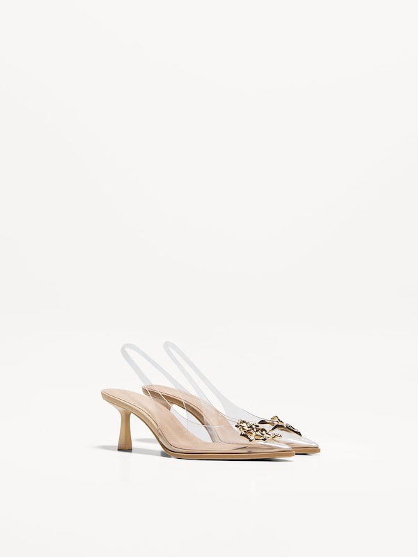 Bershka Bershka Pumps In Transparent