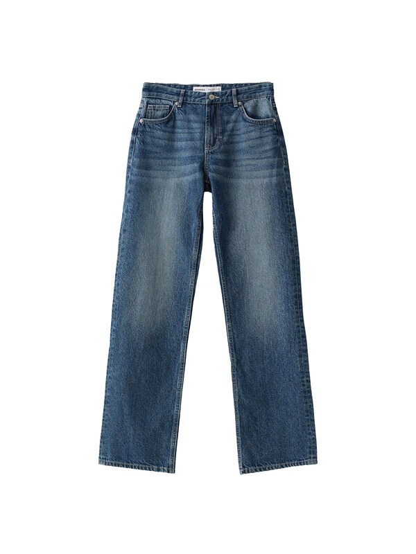 Bershka Bershka Regular Jeans in Blue Denim