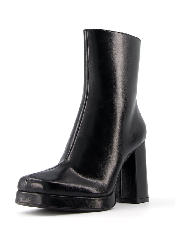 Bershka Bershka Stiefelette in Schwarz