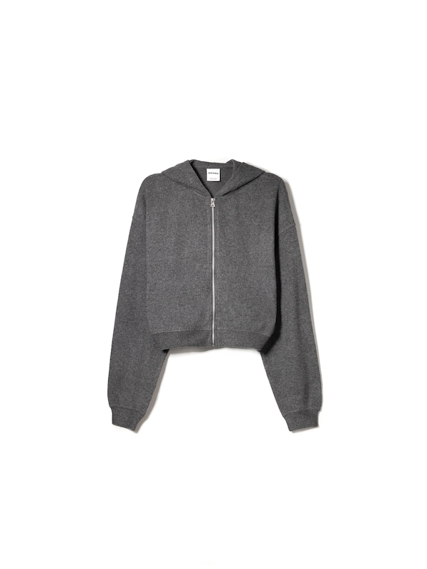 Bershka Bershka Sweatjacke in Dunkelgrau