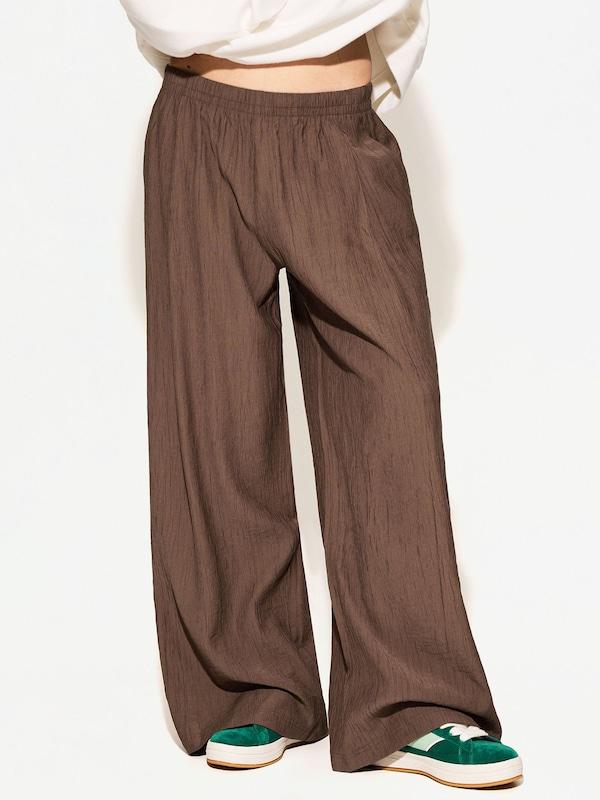 Bershka Bershka Wide Leg Hose In Karamell