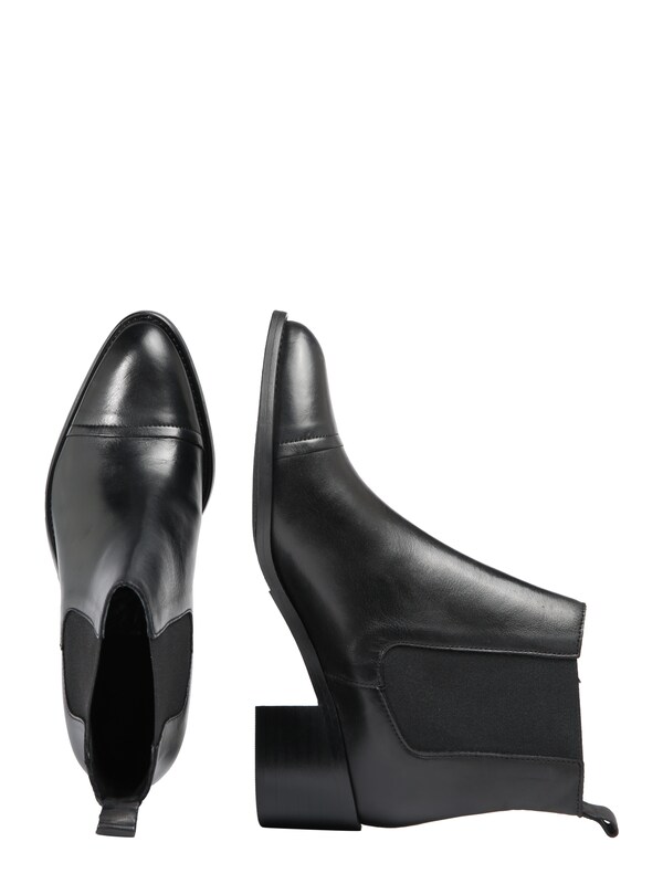 Bianco Bianco Chelsea Boots 'Carol' In Schwarz