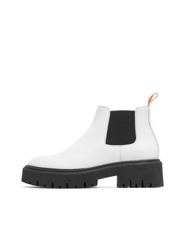 Bianco Bianco Chelsea Boots 'Garbi' in Weiß
