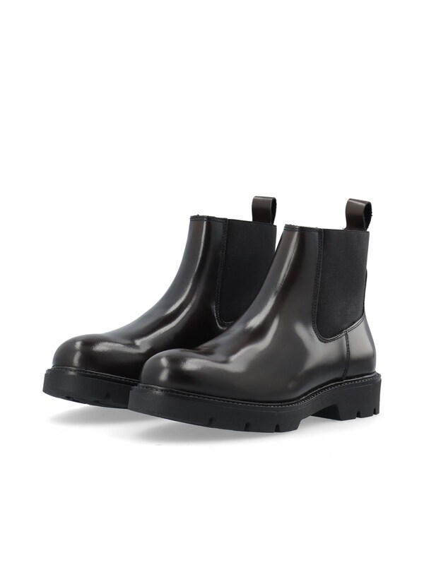 Bianco Bianco Chelsea Boots In Dunkelbraun