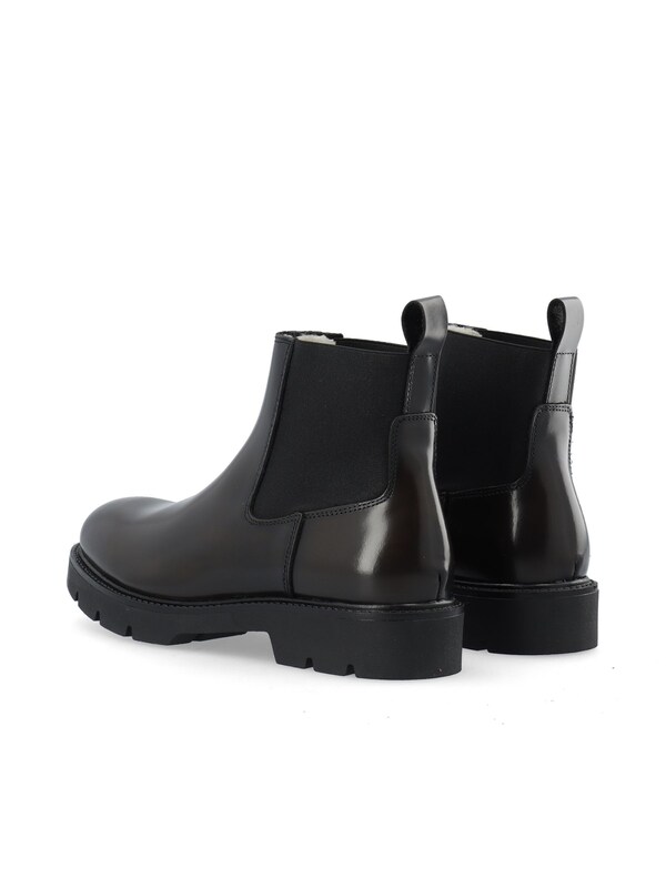 Bianco Bianco Chelsea Boots In Dunkelbraun