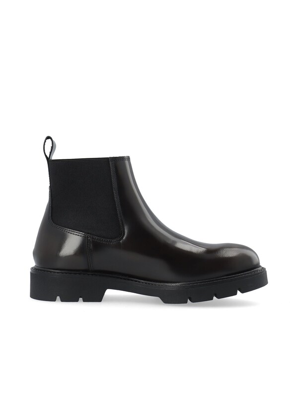 Bianco Bianco Chelsea Boots In Dunkelbraun