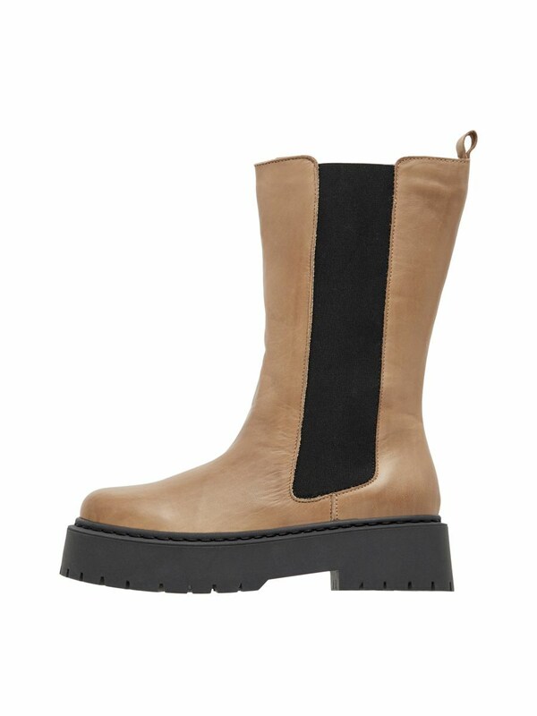 Bianco Bianco Chelsea Boots In Hellbeige