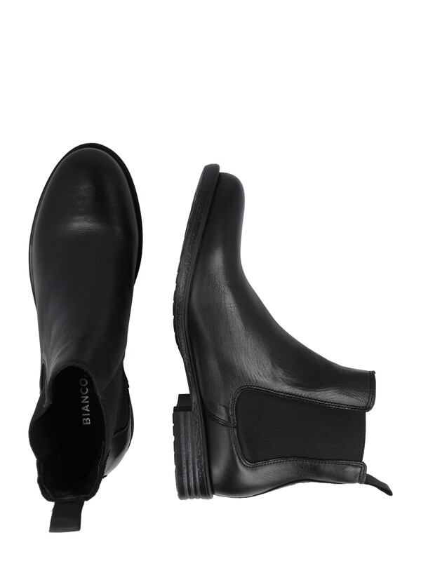 Bianco Bianco Chelsea Boots In Schwarz