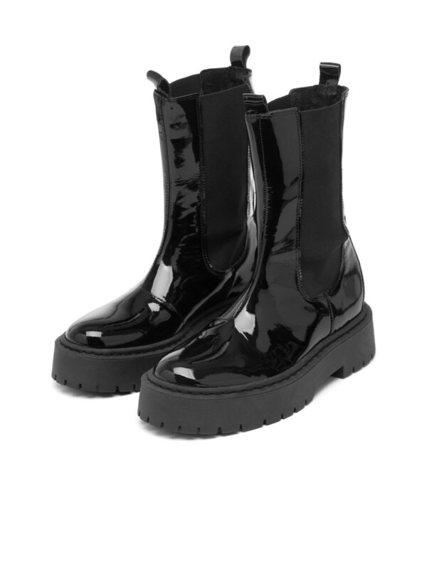 Bianco Bianco Chelsea Boots In Schwarz