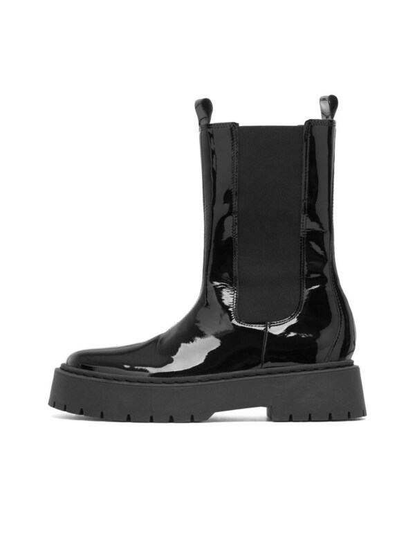 Bianco Bianco Chelsea Boots In Schwarz