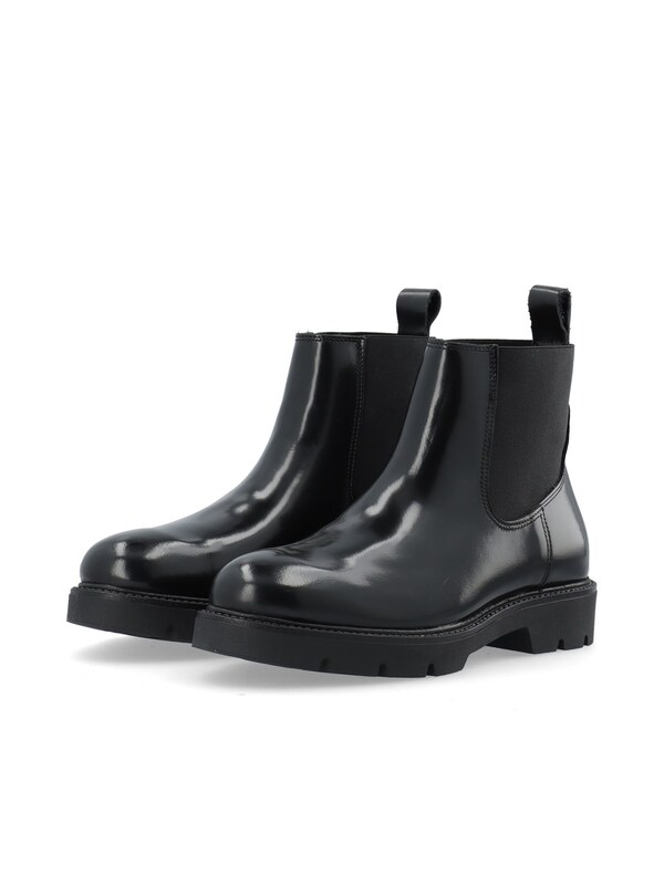 Bianco Bianco Chelsea Boots In Schwarz
