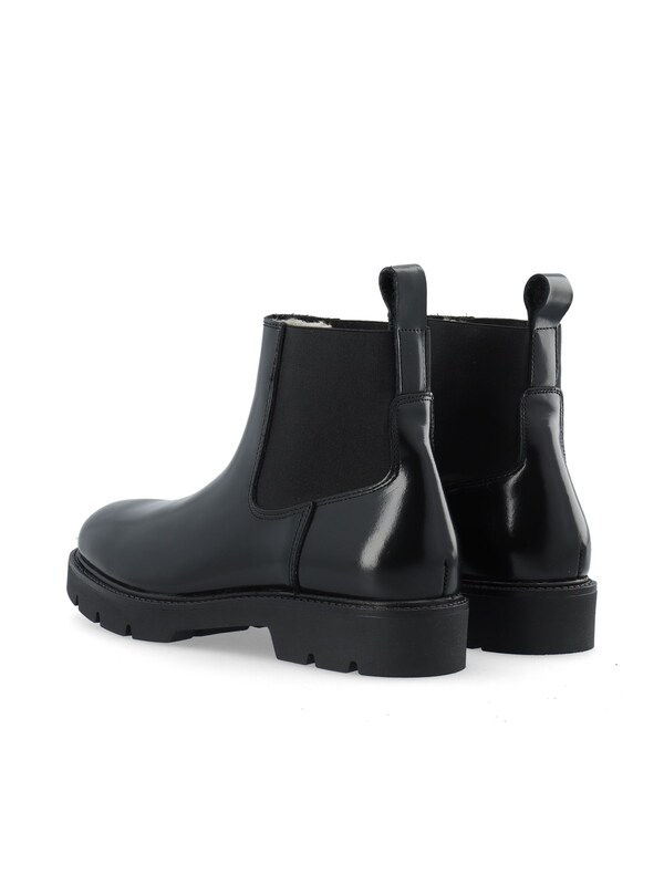 Bianco Bianco Chelsea Boots In Schwarz