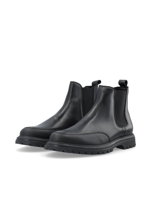 Bianco Bianco Chelsea Boots In Schwarz
