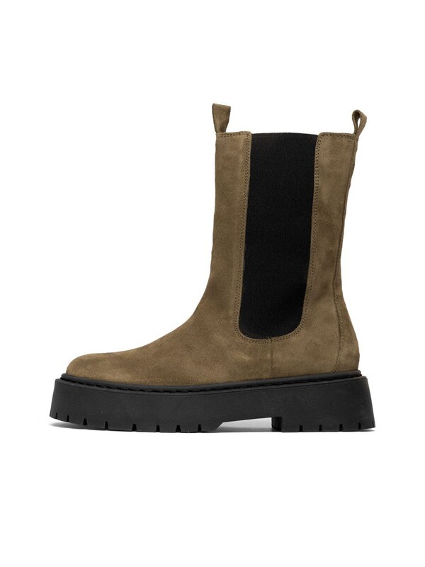 Bianco Bianco Chelsea Boots in Sepia