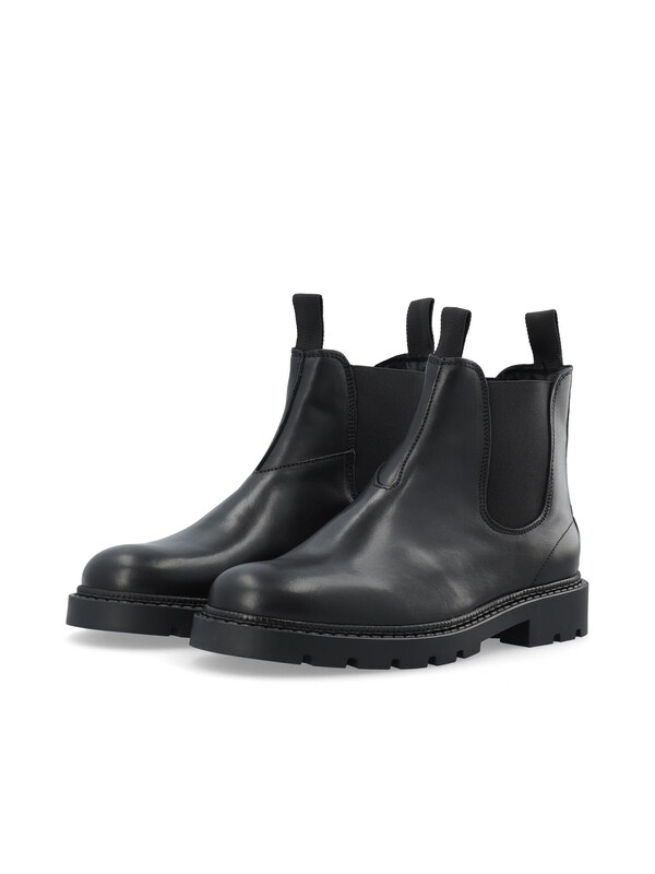 Bianco Bianco Chelsea Boots 'JEFF' In Schwarz