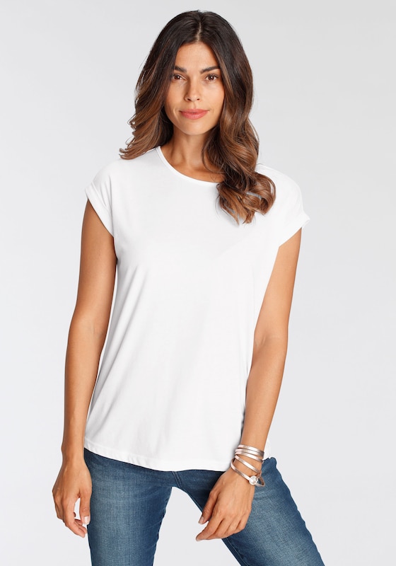 BOYSEN'S BOYSEN'S Shirt In Grau Rosa Schwarz Weiß