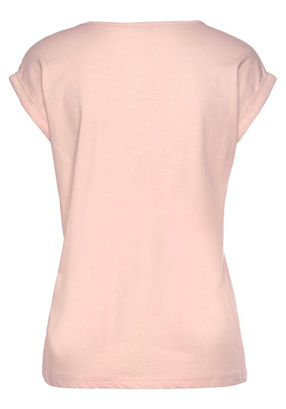 BOYSEN'S BOYSEN'S Shirt In Grau Rosa Schwarz Weiß