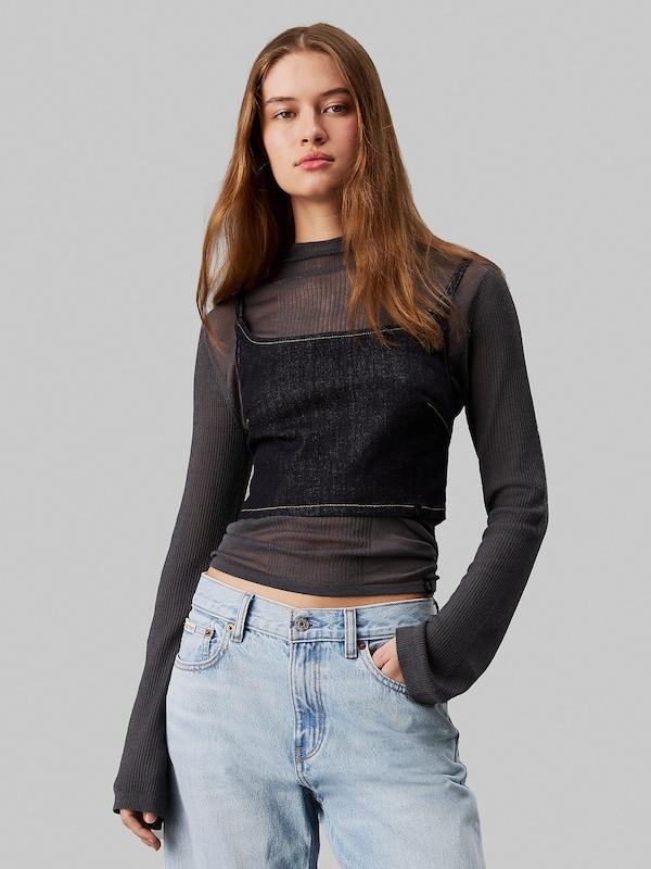 Calvin Klein Jeans Calvin Klein Jeans Pullover In Schwarz