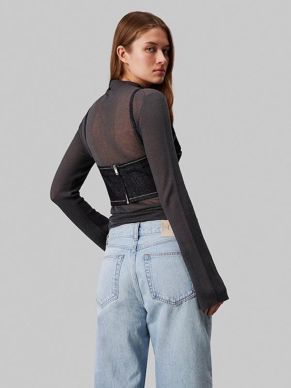 Calvin Klein Jeans Calvin Klein Jeans Pullover In Schwarz