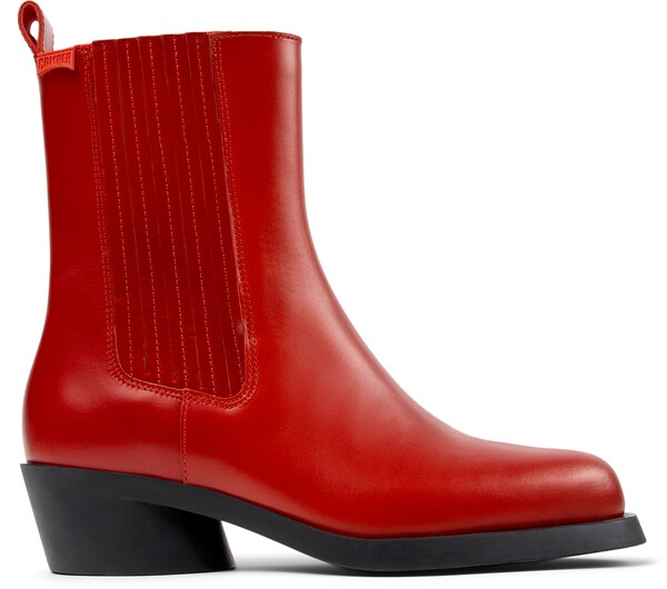 CAMPER CAMPER Chelsea Boots 'Bonnie' In Hellrot