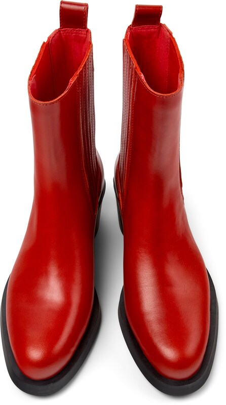 CAMPER CAMPER Chelsea Boots 'Bonnie' In Hellrot