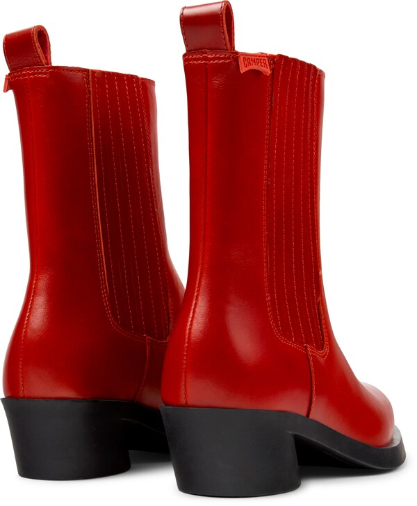 CAMPER CAMPER Chelsea Boots 'Bonnie' In Hellrot