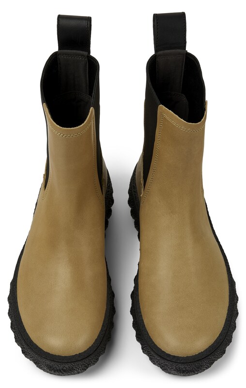 CAMPER CAMPER Chelsea Boots 'Ground' In Chamois