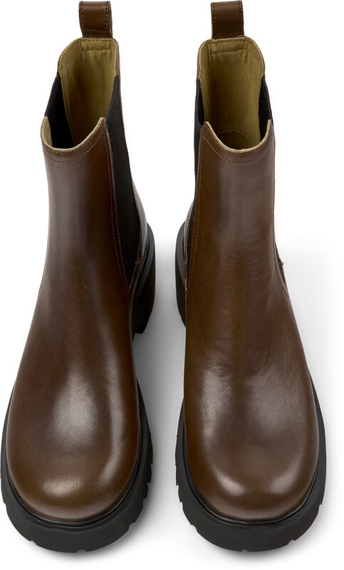 CAMPER CAMPER Chelsea Boots 'Milah' In Braun