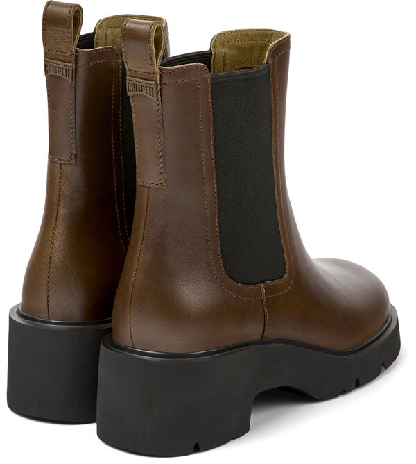 CAMPER CAMPER Chelsea Boots 'Milah' In Braun
