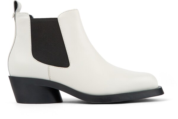 CAMPER CAMPER Stiefelette ' Bonnie Twins ' In Weiß