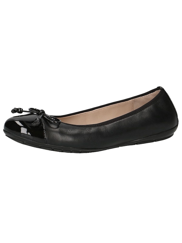 CAPRICE CAPRICE Ballerina In Schwarz