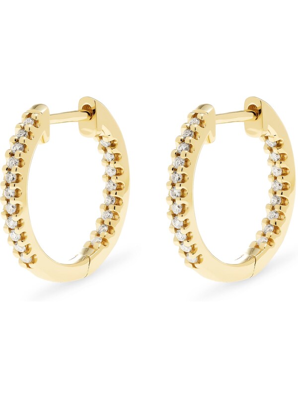 CHRIST CHRIST Ohrringe in Gelb