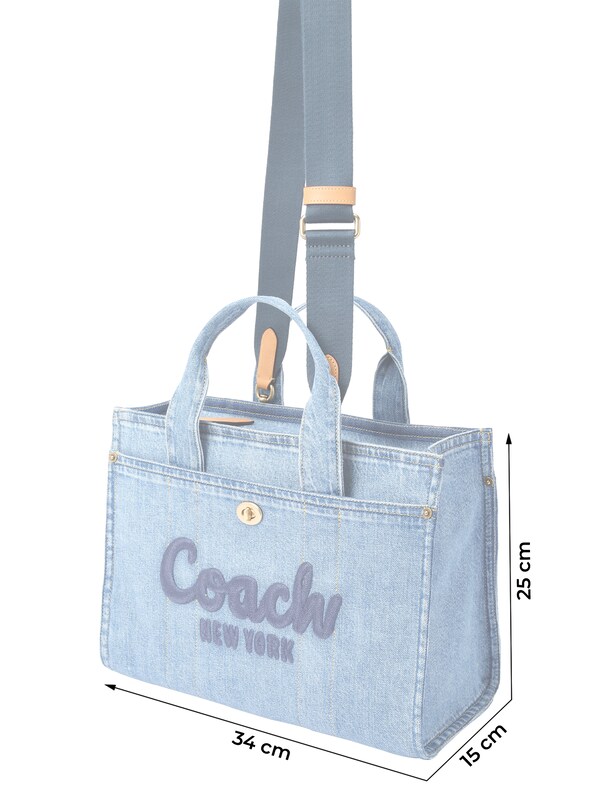 COACH COACH Handtasche In Blue Denim