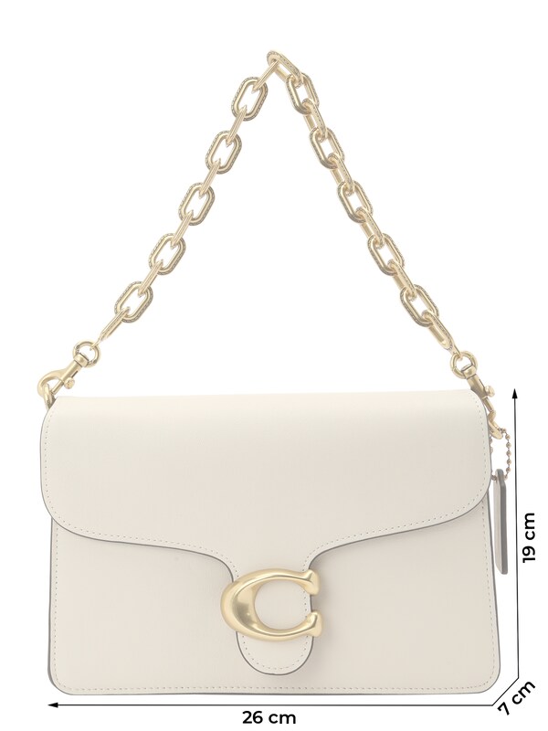 COACH COACH Schultertasche In Creme