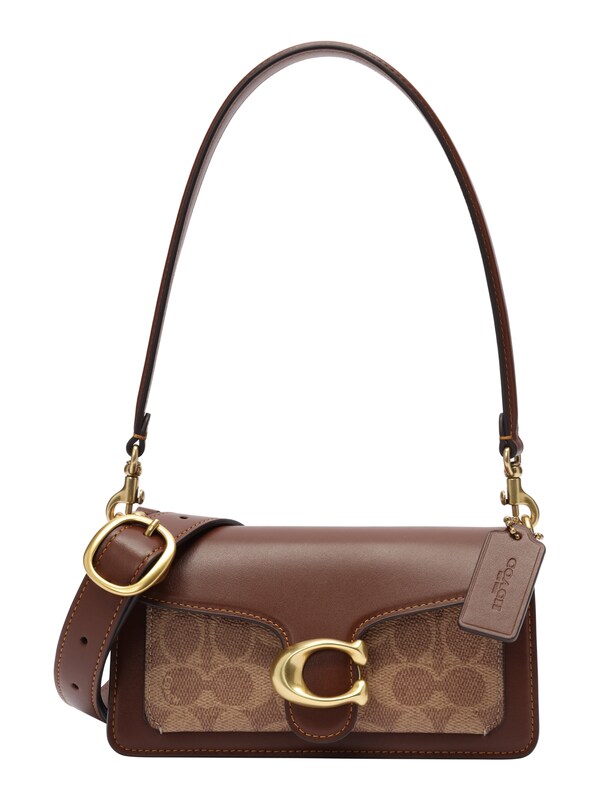 COACH COACH Schultertasche 'Tabby' in Braun Brokat