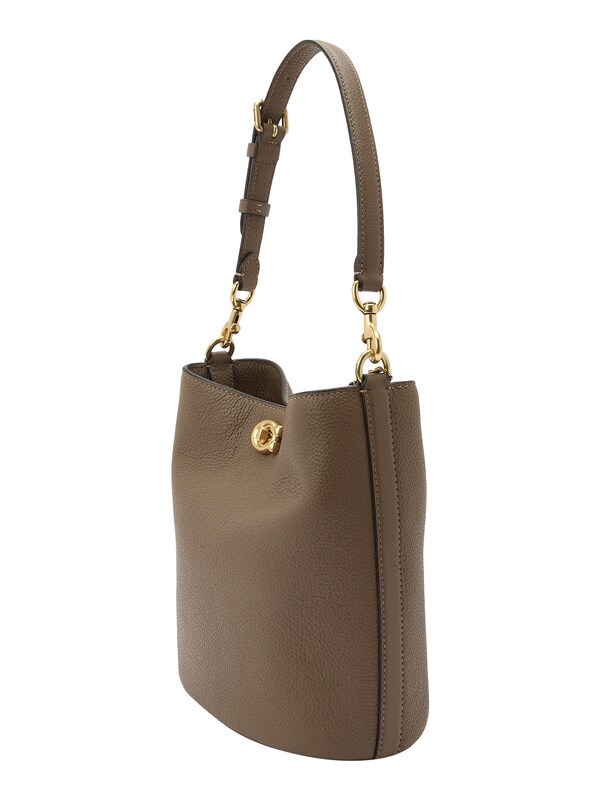 COACH COACH Schultertasche 'Willow' In Dunkelbraun