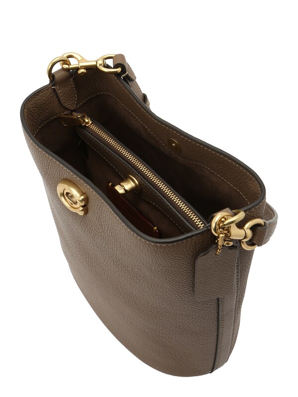 COACH COACH Schultertasche 'Willow' In Dunkelbraun