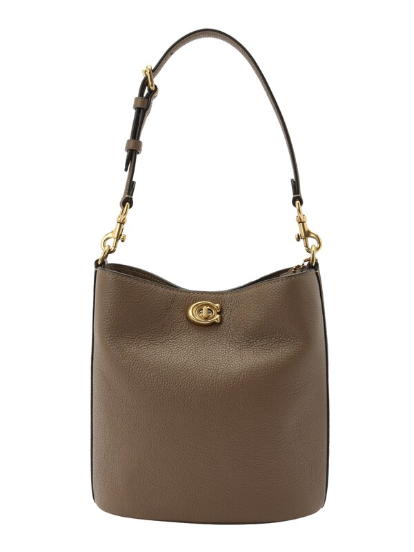 COACH COACH Schultertasche 'Willow' in Dunkelbraun