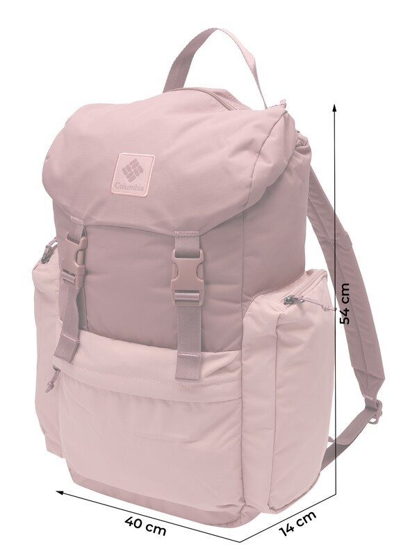 COLUMBIA COLUMBIA Sportrucksack 'Traveler' In Rosa Altrosa