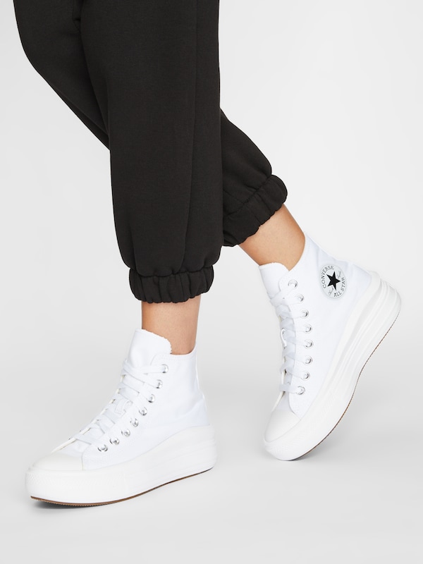 CONVERSE CONVERSE Sneaker 'CHUCK TAYLOR ALL STAR MOVE HI' In Weiß