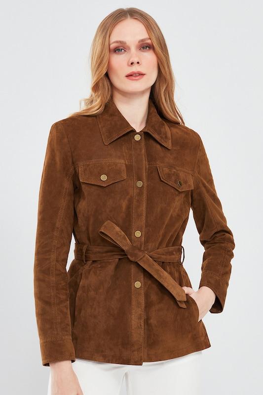 Derimod Derimod Jacke In Braun