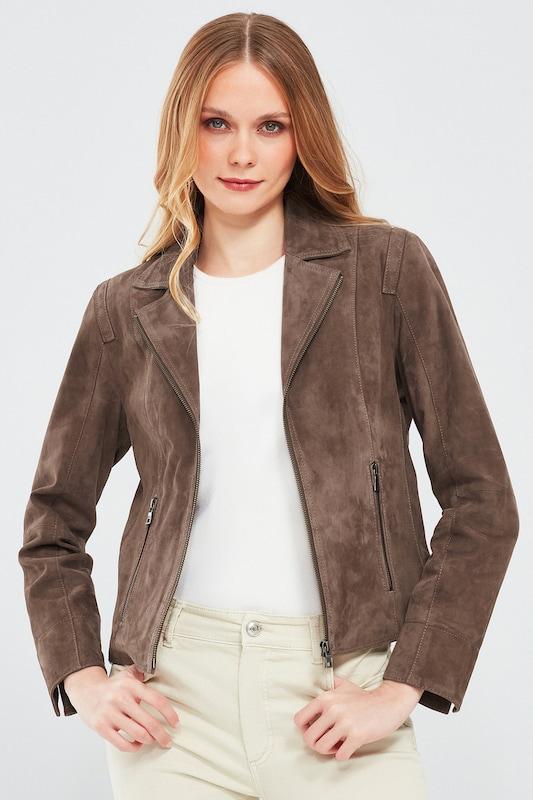 Derimod Derimod Jacke In Braun