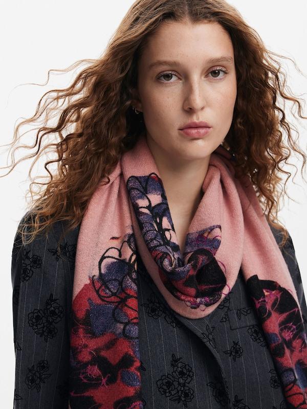 Desigual Desigual Schal In Transparent