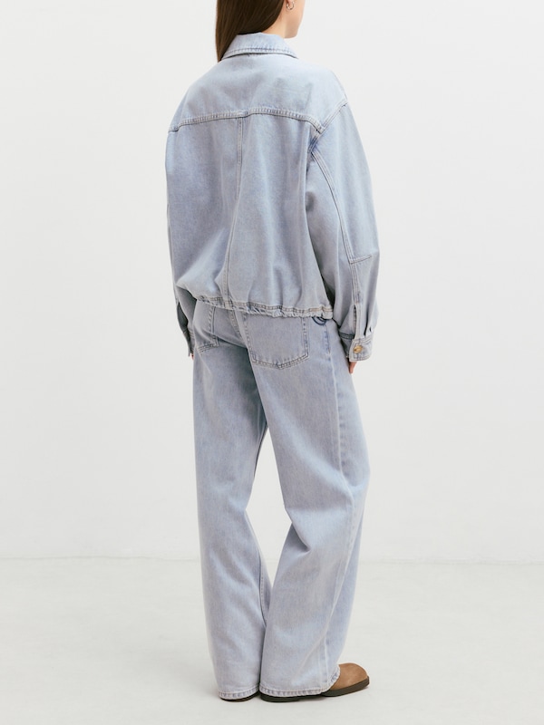 EDITED EDITED Jacke 'Thomai' (OCS) In Blue Denim