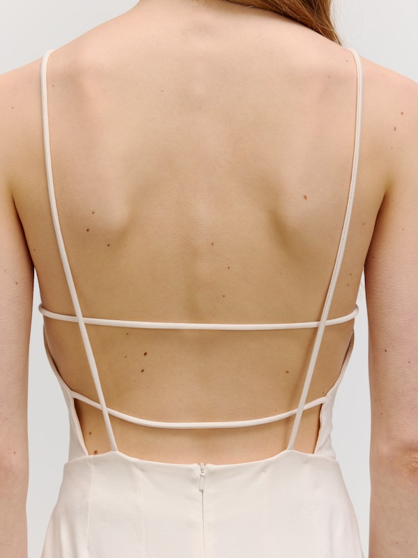 EDITED EDITED Jumpsuit 'Noor' (GOTS) In Weiß