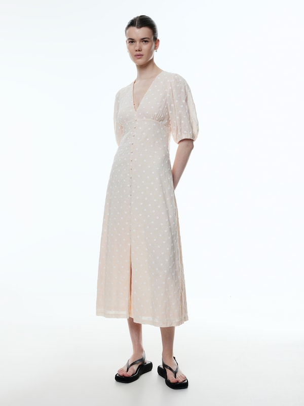 EDITED EDITED Kleid 'Wendy' (GOTS) In Beige
